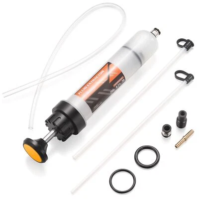 FOUR UNCLES 200cc Fluid Extractor & Fill Pump for Automotive Use - Oil Syring...