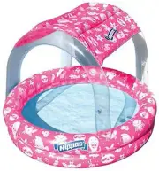 NEW Wahu BMA614 NIPPAS 1.1 METRE PINK Inflatable Wading Splash Pool with Canopy