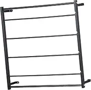 Wire Spool Rack Thread Holder Spool Storage Tool Yarn Storage Ribbons Roll Storage Ribbon Rack for Vinyl Rolls Rings Holiday, Black 67cmx67cm