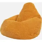 Jumbo Cord Beanbag Chair Cover Unfilled Large Bean Bag Mustard Randy & Travis Ma
