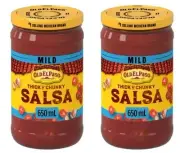 Old El Paso Thick n Chunky Mild Salsa, 650mL (2 Pack)