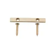 Musiclily Pro Gold 45mm Brass String Tree Guide Retainer Bar For 5 String Bass