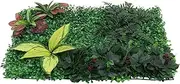 BESPORTBLE Artificial Grass Panel Screen No Maintenance Garden Decor Durable Greenery Decoration for Use for Fencing Walls Relaxing Atmosphere