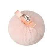 Makeup Highlighter Powder Puff Glitter Shimmering Foundation Powder Sponge Ball Plush Ball(pink)