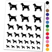 English Springer Spaniel Dog with Heart Temporary Tattoo Water Resistant Set
