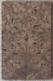 Outstanding Stabilized Chechen Burl knife scales #5365, 6 x 1 7/8" x 1/4" each