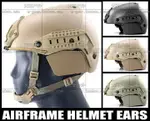 AIRFRAME AF HELMET美式斯巴達AF戰術頭盔升級護耳側臉保護擋片