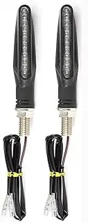 Motorcycle Indicators Flowing Turn Signal Lights Motorcycle Turn Signal IP68 12v LED Turn Signal Light Tail Flasher Tail Light Accessories(2pcs)