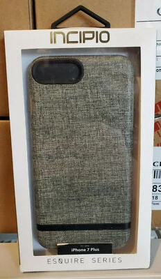 Incipio Apple iPhone 8+/7+/6s+/6+ Esquire Series Case - Khaki - IPH-1511-CKH