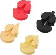 ERINGOGO 4Pcs Rubber Violin Practice Mutes Lightweight Silencers for Fiddles Convenient for Home Use Protects Violin Bridge present for Musicians and Families