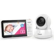 VTech BM5550AU 13cm Pan/Tilt Full Colour Camera Baby Monitor Video/Audio Sound