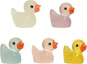 Night Glow Resin Mini Ducks - Pack of 200, Perfect for Miniature Gardens, Aquariums, and DIY Decor