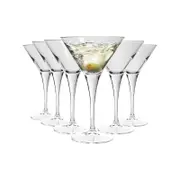 Bormioli Rocco Ypsilon Martini Glass Cocktail Glasses Set - 245ml - Pack Of 24