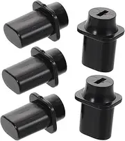 TOYANDONA 5 Pack Guitar Cap Fashionable Knob Tips for Electric Guitar Volume Control Easy to Replace Bass Tone Knobs Accessories