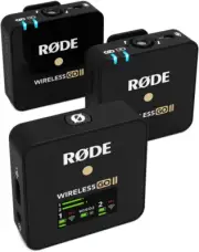 RØDE Wireless GO II Ultra-Compact Dual-Channel Wireless Microphone System wit...