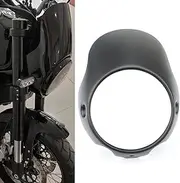 FINMOKAL Matte Black Headlight Fairing Cowl For Triumph Bonneville T100 T120 Thruxton
