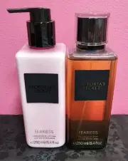 Victoria's Secret Fearless Fragrance Lotion & Mist for Women 8.4 Oz New - DISC.