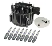 Distributor Rotor Cap Rapidfire Spark Plugs Kit ACDelco For Chevy Malibu Impala