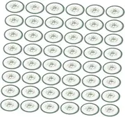 FOMIYES 100pcs Eye Pad Disposable Eye Mask Sheet Cucumber Pattern Moisture-retaining Paper