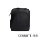 【Cerruti 1881】義大利頂級小牛皮肩背包(黑色 CEBO06309M)