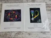 Lot Of 2 Cross Stitch Collectibles Fractal 111 & 360 Cross Stitch Pattern
