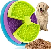 Dog Slow Feeder, Interactive Dog Puzzle Game Toy, 3 Layers Slow Feeder Dog Bowls, Reusable Puzzle Puppy Feeder, Dog Slow Eating Bowl Prevent Gulping and Overeating for Medium Large Dogs