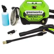 Lightweight 16.5 lb Electric Pressure Washer - 1.1 GPM & Easy Maneuverability