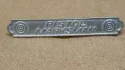 Reproduction WWI US Army, USMC Pistol Marksman Shooting Badge