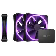 NZXT F120 RGB Duo Fan 120mm PWM Black Triple Pack