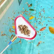 Fish Tank Pond Net Skimmer Pool Cleaning Netting Bag Mesh Practical^ Fine