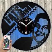 LED Clock Fats Domino LED Light Vinyl Record Wall Clock LED Wall Clock 2280