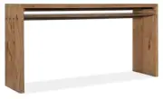 Hooker Furniture 6700-80003-80 Big Sky 18"W Solid Wood Top - Vintage Natural