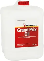 Ranvet Grand Prix Horses Supplement Oil w/Natural Garlic 20L
