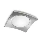 Jesco Lighting CTC663M Basic Flush Mount Matte Aluminum