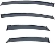 Window Visor Fit for Toyota 2012-2015 Window Visors Weathershields Wind Rain Fit for Guard Vehicle Cover Door Visor Vent Shades Ventvisor