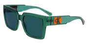 Calvin Klein Jeans CKJ23622S 300 Men's Sunglasses Green Size 53