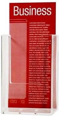 ESSELTE 31046 Brochure Holder Wall Dl