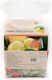 cn herb Lemon Lotus Leaf Tea 200g/ Bag Triangle Tea Contains Cassia Seed and Hawthorn Tea Wrapped Lemon Slices To Make Tea.