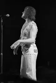 British Singer Joe Cocker Performs in the USA 1974 Old Music Photo 3