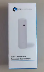 2GIG DW20R-345 Recessed Door Window Contact Sensor