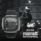 SEVENFRIDAY CHROME 龐克搖滾自動上鍊機械錶-黑/47.6x47mm (M3/08)