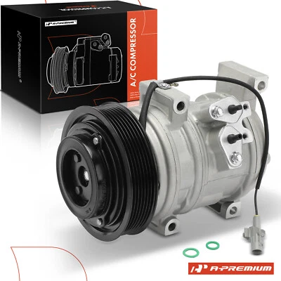 A-Premium AC Compressor w/ Clutch for Scion tC 2005 2006 L4 2.4L 7-Groove 10S15C