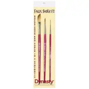 Dynasty Faux Sable Paint Brush Set