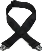 D'Addario 2" Nylon Auto Lock Guitar Strap - Black (3-pack) Bundle