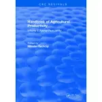 HANDBOOK OF AGRICULTURAL PRODUCTIVITY: VOLUME II: ANIMAL PRODUCTIVITY