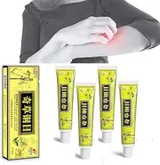 Chinese Herbal Eczema Cream, Anti-Itch Cream, Psoriasis Creams, Dermatitis and Eczema Pruritus Psoriasis, Natural Herbal Chinese Eczema Cream for Adults Kids (4PCS)