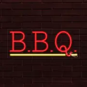BRAND NEW "B.B.Q." BARBEQUE UNDERLINED 30x12X1 INCH LED FLEX INDOOR SIGN 30019