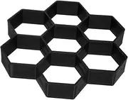Mipcase Hexagon Garden Paving Mold Durable Plastic Cement Floor Tile Mould for Artistic Easy to Use Clean Reusable DIY Tool for Beautiful Outdoor Spaces