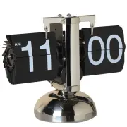 Automatic Page Turner Mechanical Desktop Vintage Clock