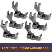 1 PCS Steel Industrial Sewing Machine Piping Cording Presser Foot P69LH/RH